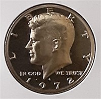 PROOF KENNEDY HALF DOLLAR-1972-S