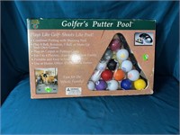 Golfer's Putter Pool Game
