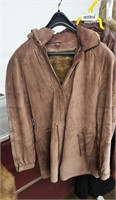Nice Coat Suede/Leather? Insulated Coat - Great