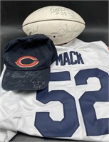 (Lm) Chicago Bears mack Jersey,signed