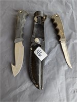 Buckmasters Western R18 & Rack Western R2 Knives