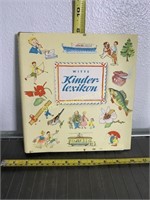 1953 Witte Kinderlexikon book Kindergarden German