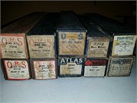 Collection of Vintage Piano Rolls