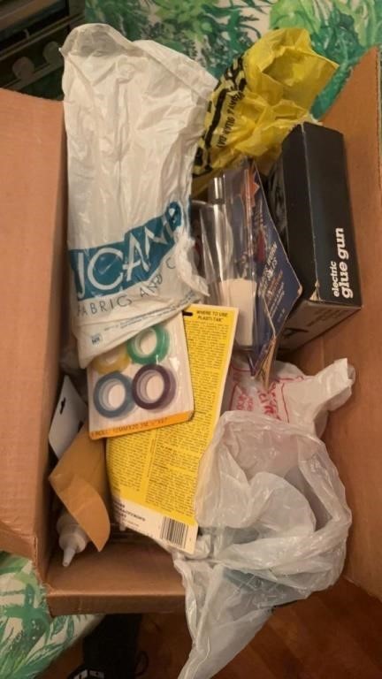 Box Lot of Crafting Items