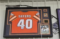 Gale Sayers, Chicago Bears signed Jersey.