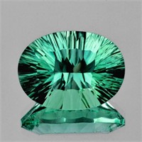 Natural AAA Emerald Green Blue Fluorite 18.35 Ct -