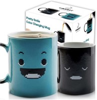 INGWEST, 11 OZ. COLOUR CHANGING MUG WITH SMILE