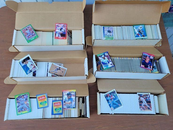 (6) Boxes of Assorted Sports Cards