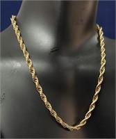 14k Gold 30" Chain Necklace 14g