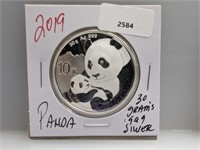 30G .999 Silv Panda 10 Yuan