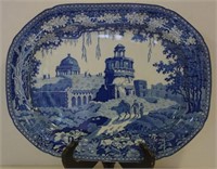 Early C19th Rogers pearlware platter