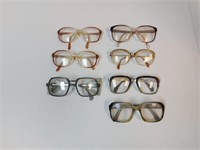 7 Pairs of Vintage Eye Glasses