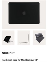 Tucano Hard-shell case for MacBook Air 13"
A