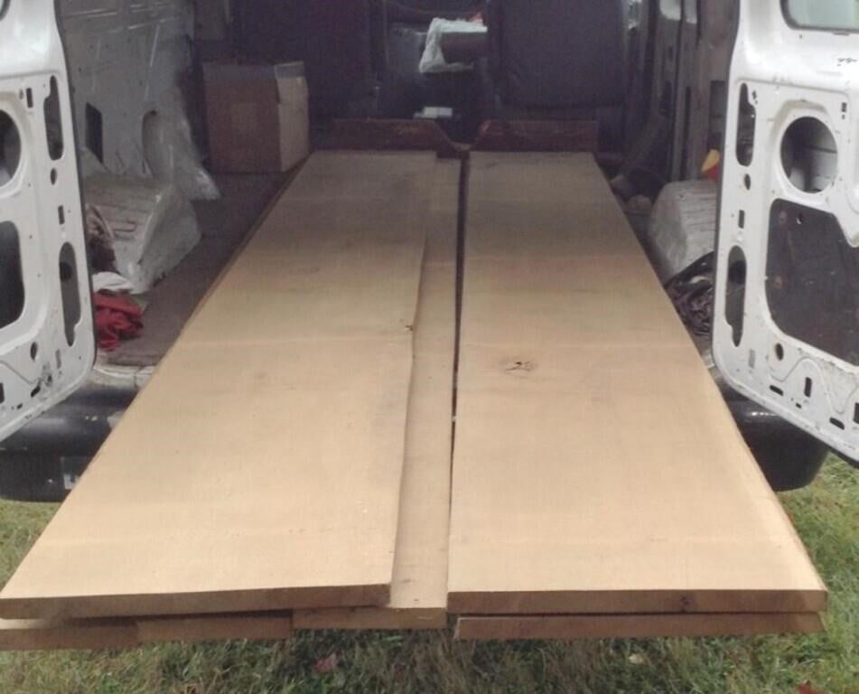 White Oak boards. Approximately 350+ board