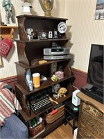 Antique Tiered Bookshelf ONLY
