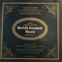 Vintage Vinyl Record Set Worlds Greatest Music
