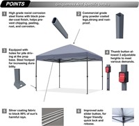 ABCCANOPY Pop up Canopy Tent 10x10