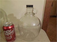 1/2 Gallon Apple Cider Jar/Pitcher w/Lid NO Label