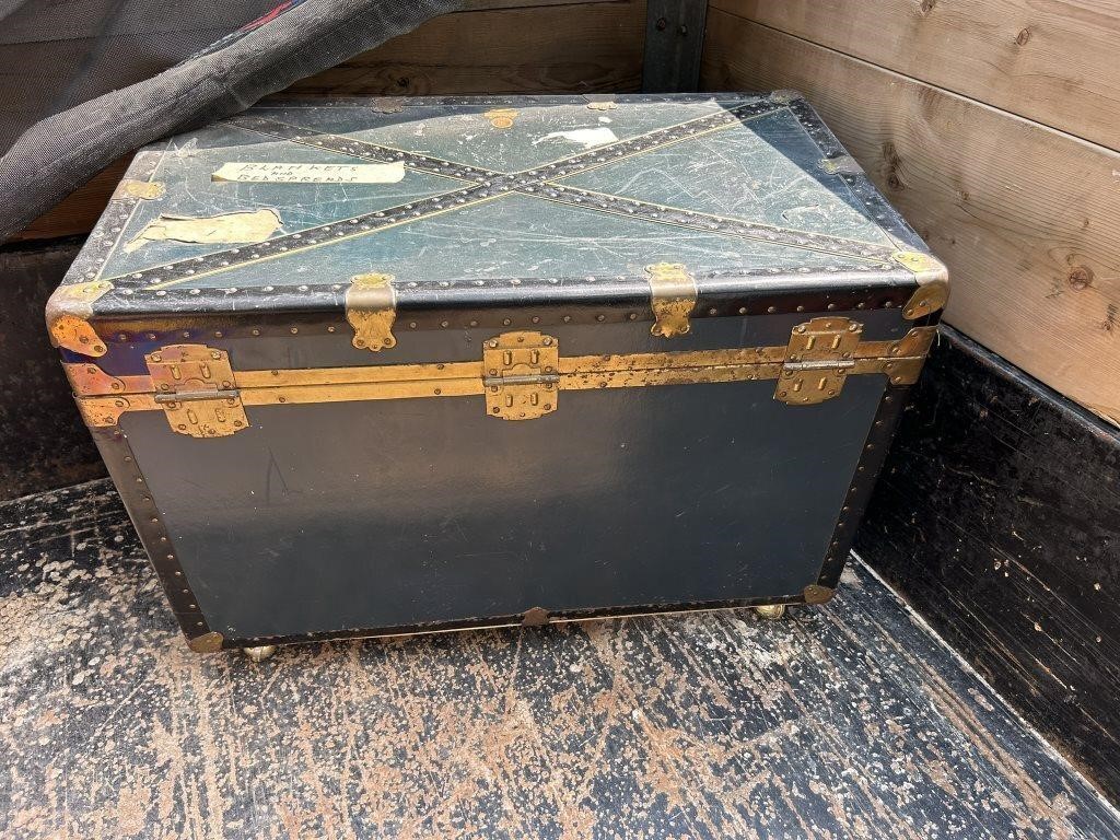 Vintage Christie Baggage Trunk