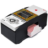 FAMKIT Automatic Poker Card Shuffler, Battery