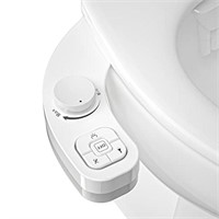 PIKETS Bidet Attachment for Toilet, Dual Nozzle