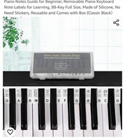 MSRP $16 Piano Notes Guide