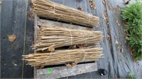 (3) Bundles of Cane Stakes