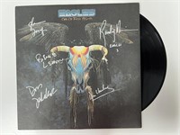 Autograph COA Eagles Vinyl