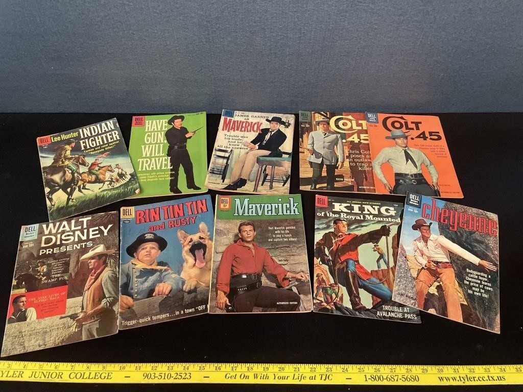 Lot of Dell Vintage Comic Books