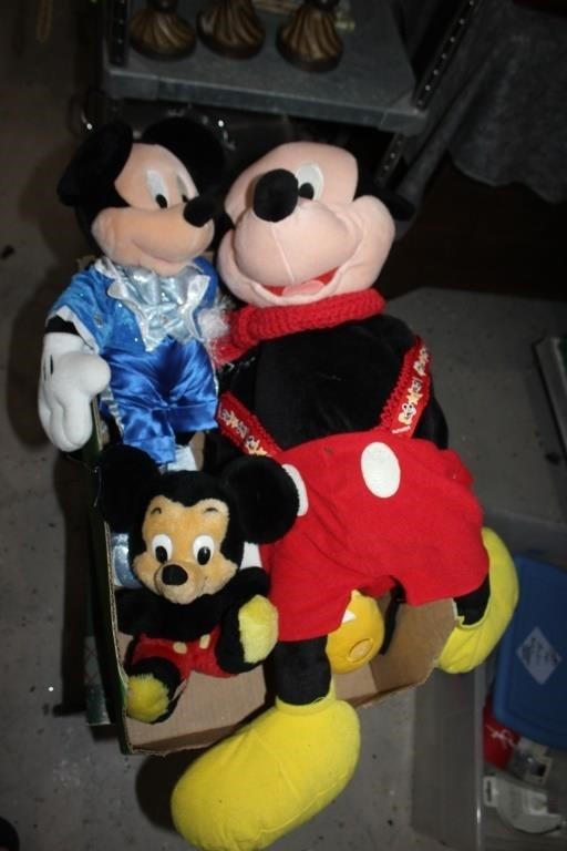 Mickey Mouse Plushies