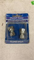 ( Sealed / New ) PLUMB SHOP Straight Female for