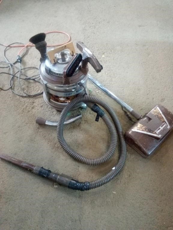 Filter Queen Vacuum with Accessories Powers On As