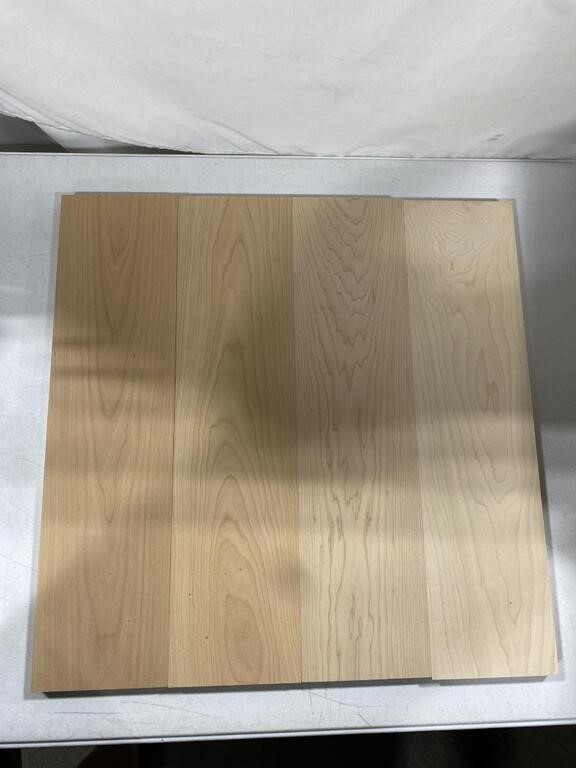 WOOD BOARDS CHERRY AND MAPLE 3/4IN X 6IN X 24IN