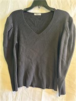 ($39)  Sweater top in black for Women Fashion V,XL