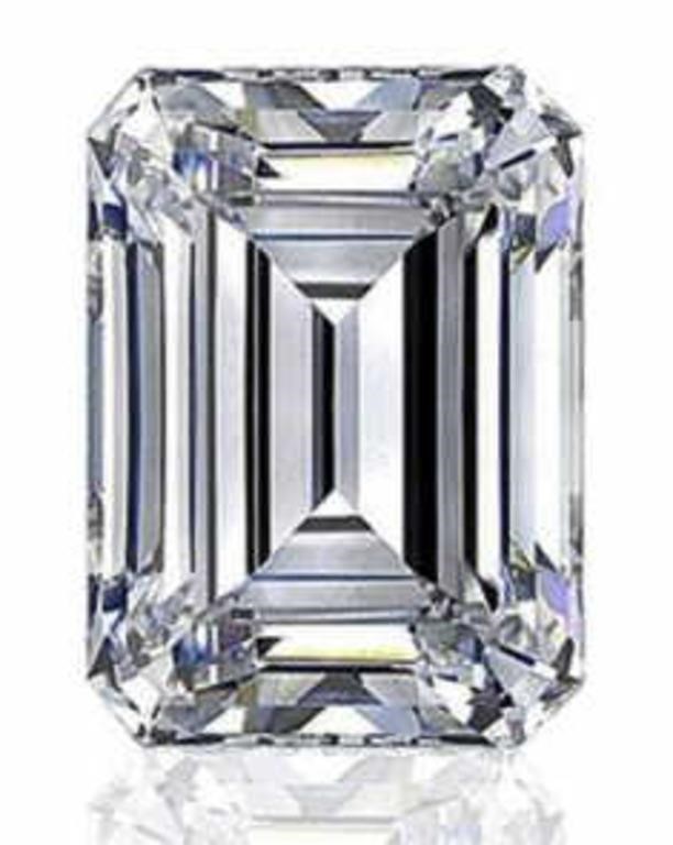 Emerald Cut 2.84 Carat VS1 Lab Diamond