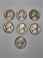 Lot of Five Nickles