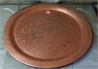 Vintage Eastern Copper Platter