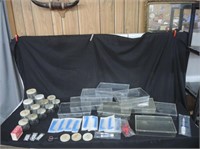 MEDICAL ITEMS,BINS,SURGICAL BLADES,SMALL JARS