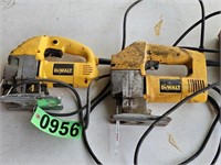 2 DEWALT SABER SAWS