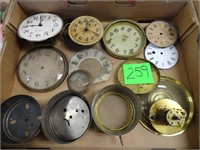 Vintage Clock Parts Lot