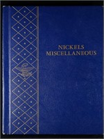 Whitman Miscellaneous Nickels Collectors Book - No