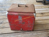 Vintage Metal Cooler