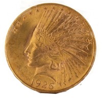 1926 BU Indian Head $10.00 Gold Eagle