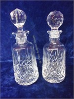 Lovely Cut Crystal Decanters
