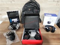 5 items - 1 backpack, 1 HyperX headset, 1