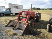 Massey Ferguson 165 Diesel Tractor w/MF 236 Loader