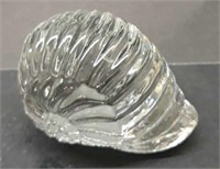 Glass Molusk Shell Paperweight