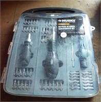 Husky 68 Piece ultimate screwdriver set. Note: