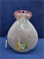 Large Hand Blown Vase