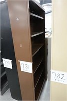 1 Metal Bookcase (36"w x 12"d x 78"t)